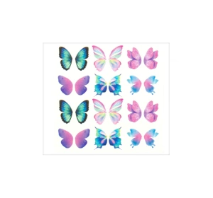 LOVELY FLY BABY FLY ТИМЧАСОВЕ ТАТУ ДЛЯ ПРИКРАШАННЯ ТА МАКІЯЖУ ОЧЕЙ