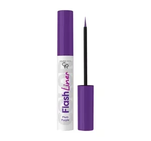 GOLDEN ROSE FLASH LINER РІДКА ПІДВОДКА ДЛЯ ОЧЕЙ 107 PLUM PURPLE 3,5МЛ