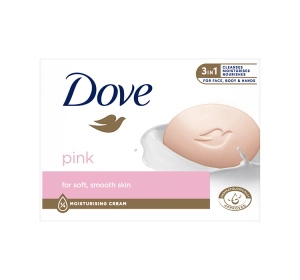 DOVE PINK ТВЕРДЕ ЗВОЛОЖУВАЛЬНЕ КРЕМОВЕ МИЛО 90 Г
