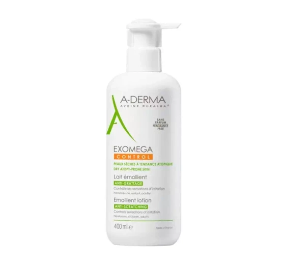 A-DERMA EXOMEGA CONTROL ПОМ'ЯКШУЮЧЕ МОЛОЧКО 400МЛ