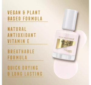 MAX FACTOR MIRACLE PURE ЛАК ДЛЯ НОГТЕЙ 205 NUDE ROSE 12МЛ