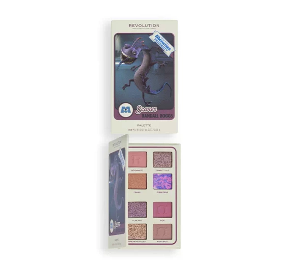 MAKEUP REVOLUTION X MONSTERS UNIVERSITY ПАЛИТРА ТЕНЕЙ ДЛЯ ВЕК RANDALL BOGGS 4,4Г
