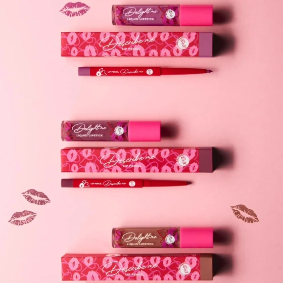 Bell Delight Me Liquid Lipstick матова помада для губ 02 Berry Charm 4,25 г