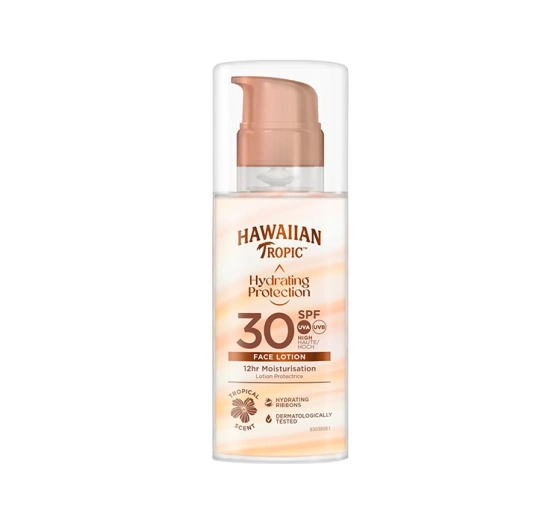 HAWAIIAN TROPIC SILK HYDRATION FACE PROTECTIVE SUN LOTION ЗАХИСНИЙ ЛОСЬЙОН ДЛЯ ОБЛИЧЧЯ SPF 30 50МЛ
