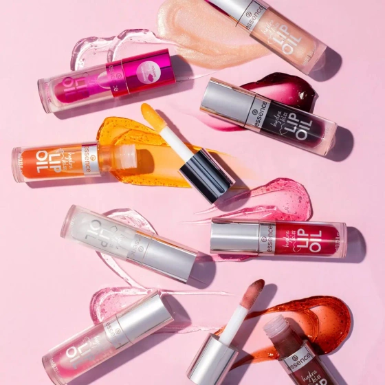 Нажмите на картинку, чтобы ее увеличить Essence Hydra Kiss Lip Oil масло для губ 11 Rosy Sparkle 4 мл