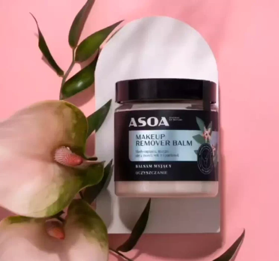 ASOA MAKEUP REMOVER BALM БАЛЬЗАМ ДЛЯ ЗНЯТТЯ МАКІЯЖУ 120МЛ