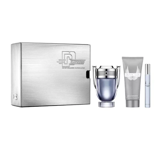 PACO RABANNE INVICTUS НАБОР ТУАЛЕТНАЯ ВОДА 100МЛ + 10МЛ + ГЕЛЬ ДЛЯ ДУША 100МЛ