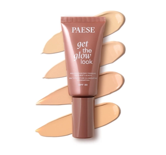 Paese Get The Glow Look тональний крем для обличчя SPF20, 0N Neutral Beige 30 мл