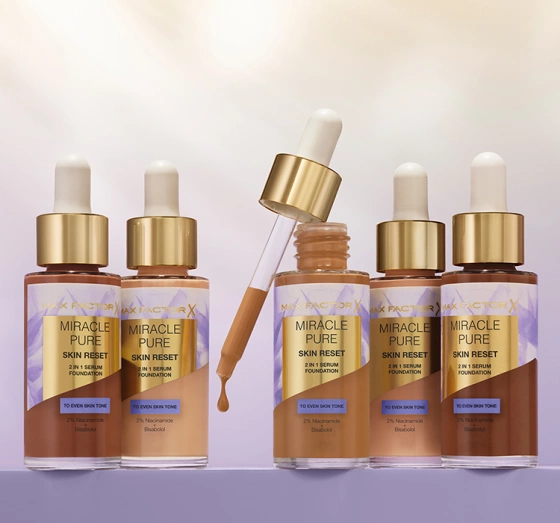 Max Factor Miracle Pure Skin Reset тональний засіб для обличчя 10-30 Fair 30мл