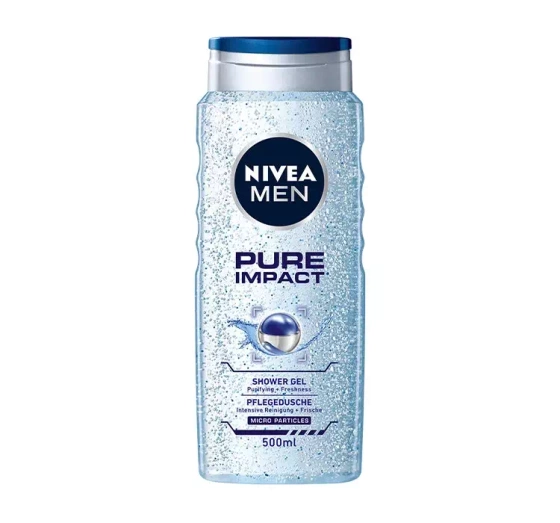 NIVEA MEN PURE IMPACT 3IN1 ГЕЛЬ ДЛЯ ДУША ДЛЯ МУЖЧИН 500МЛ 