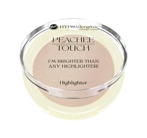 Bell HYPOAllergenic x Peachee Touch гіпоалергенний хайлайтер для обличчя та тіла 6 г
