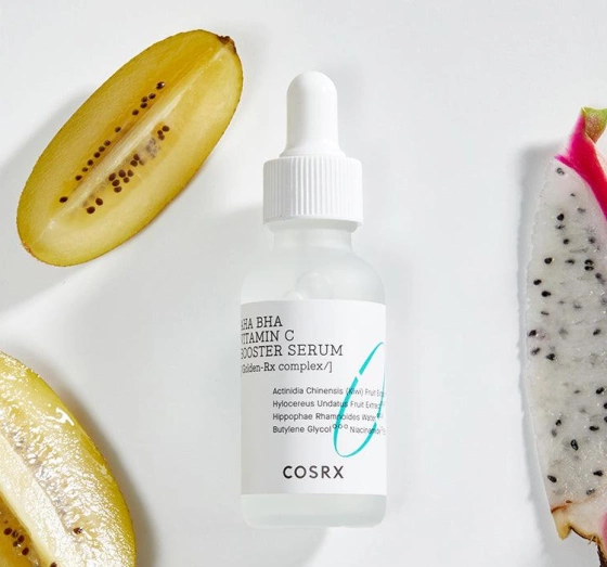 Нажмите на картинку, чтобы ее увеличить Cosrx Refresh AHA BHA Vitamin C Booster сыворотка для лица 30 мл