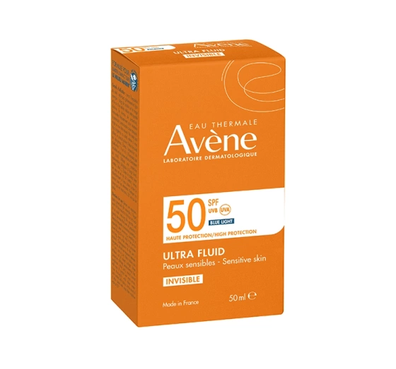 Avene Ultra Fluid Invisible крем для обличчя SPF50 для чутливої ​​шкіри 50 мл