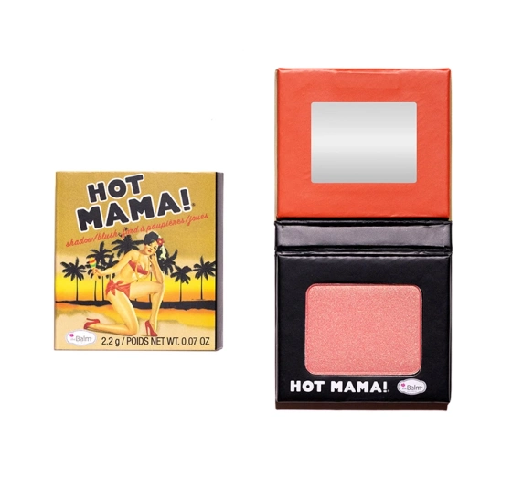 THE BALM HOT MAMA TRAVEL SIZE ТІНІ ДЛЯ ПОВІК І РУМ'ЯНА ДЛЯ ЩІК 3Г