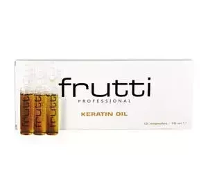 FRUTTI PROFESSIONAL KERATINA OIL СРЕДСТВО В АМПУЛАХ ДЛЯ СУХИХ И ПОВРЕЖДЕННЫХ ВОЛОС 12X10 МЛ