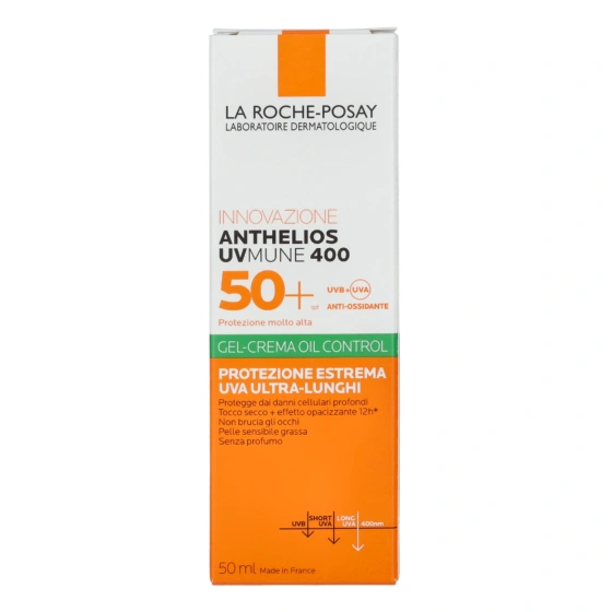 LA ROCHE POSAY ANTHELIOS ГЕЛЬ-КРЕМ ДЛЯ ЛИЦА, СУХОЙ НА ОЩУПЬ SPF50+ 50 МЛ