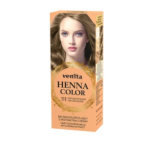 VENITA HENNA COLOR ТОНУЮЧИЙ БАЛЬЗАМ З ЕКСТРАКТОМ ХНИ 111 НАТУРАЛЬНИЙ БЛОНД 75МЛ