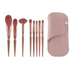 НАБІР ПЕНЗЛИКІВ ДЛЯ МАКІЯЖУ У ФУТЛЯРІ 8 ШТУК