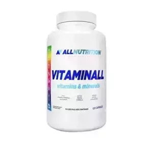 ALLNUTRITION VITAMINALL VITAMINS MINERALS ДИЕТИЧЕСКАЯ ДОБАВКА 120 КАПСУЛ