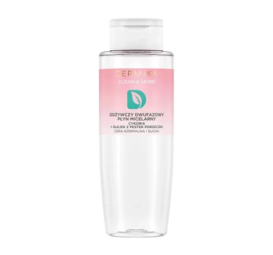 DERMIKA CLEAN MORE ПИТАТЕЛЬНАЯ ДВУФАЗНАЯ МЕЦЕЛЛЯРНАЯ ВОДА 400МЛ