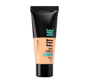 MAYBELLINE FIT ME МАТУЮЧИЙ ТОНАЛЬНИЙ ЗАСІБ IVORY 112 SOFT BEIGE