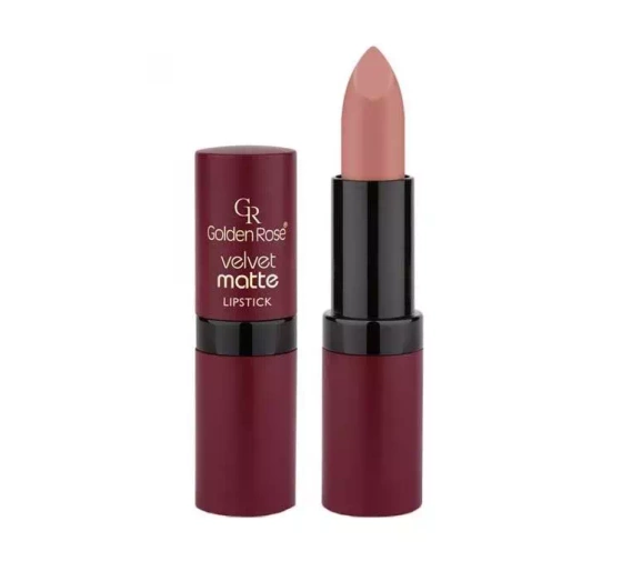 GOLDEN ROSE VELVET MATTE МАТОВА ПОМАДА 01