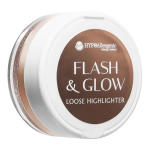 Bell Hypoallergenic Flash & Glow рассыпчатый хайлайтер для лица и тела 01 Solar Kiss 5 г