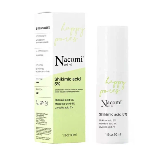 NACOMI NEXT LEVEL HAPPY PORES СЫВОРОТКА ДЛЯ ЛИЦА 30МЛ