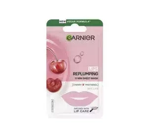 GARNIER ТКАНЕВАЯ МАСКА ДЛЯ ГУБ CHERRY 5Г