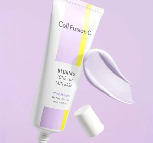 Cell Fusion C Bluring Tone-Up Sun Base SPF50+/PA++++ розгладжувальна база під макіяж для проблемної шкіри 40 мл