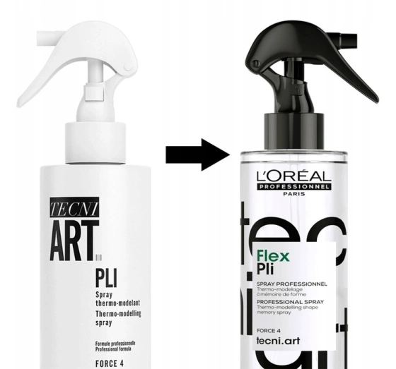 LOREAL PROFESSIONNEL TECNI ART PLI СПРЕЙ ДЛЯ ТЕРМОФІКСАЦІЇ ТА МОДЕЛЮВАННЯ 190 МЛ