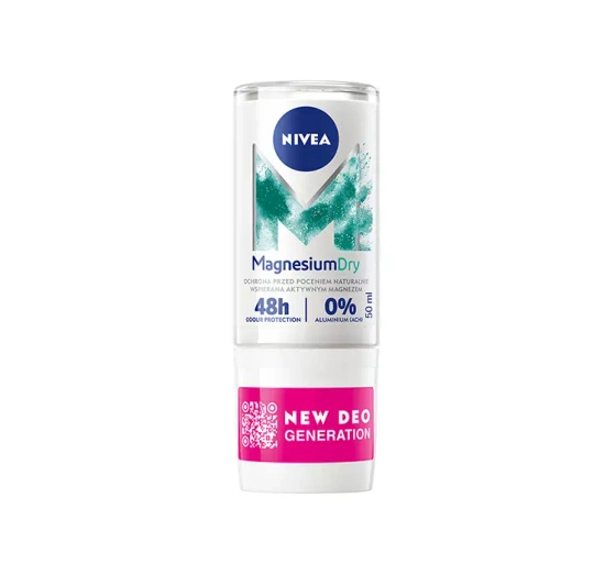 NIVEA MAGNESIUM DRY FRESH ДЕЗОДОРАНТ ДЛЯ ЖЕНЩИН ROLL ON 50МЛ