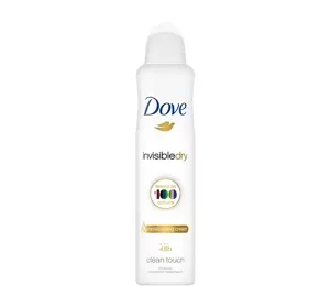 DOVE INVISIBLE DRY CLEAN TOUCH АНТИПЕРСПИРАНТ-СПРЕЙ 250МЛ