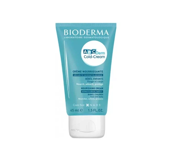 BIODERMA ABCDERM COLD-CREAM ЗАХИСНИЙ ЗМАЩУВАЛЬНИЙ КРЕМ ДЛЯ ДІТЕЙ І НЕМОВЛЯТ 45МЛ