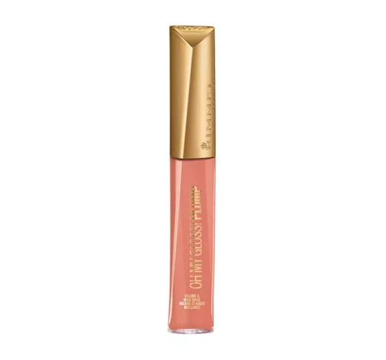RIMMEL OH MY GLOSS PLUMP БЛИСК ДЛЯ ЗБІЛЬШЕННЯ ГУБ 531 PEACH PIE 6,5 МЛ