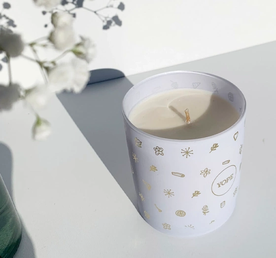 Yope Зимовий Ранок ароматична свічка з натурального соєвого воску 170г