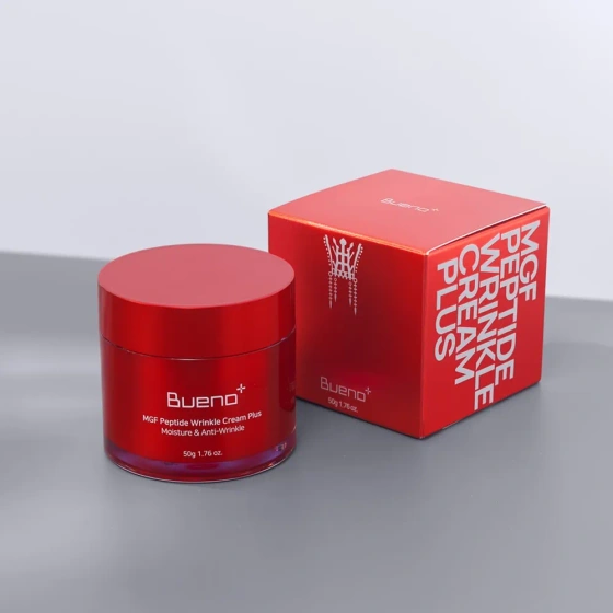 Bueno MGF Peptide Wrinkle Cream Plus крем для лица против морщин с пептидами 50 г