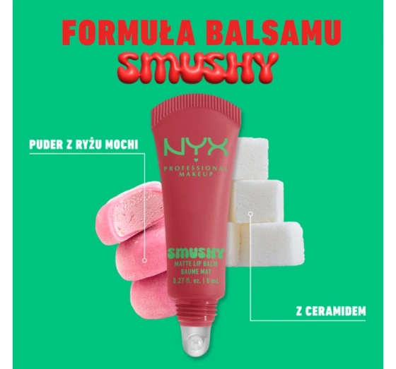 Нажмите на картинку, чтобы ее увеличить NYX Professional Makeup Smushy матовый бальзам для губ 05 Snuggle Szn 8 мл