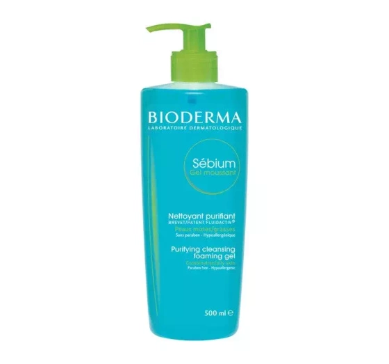 BIODERMA SEBIUM GEL MOUSSANT ГЕЛЬ ДЛЯ ОБЛИЧЧЯ 500 МЛ