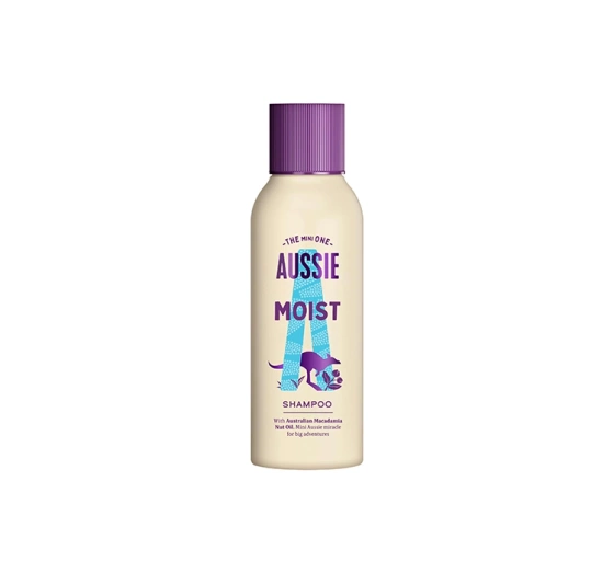 Aussie Miracle Moist шампунь для сухих волос travel size 90 мл