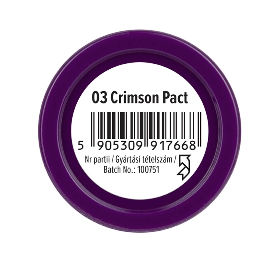 Wibo Dead Inside блискуча помада для губ 03 Crimson Pact 4,5 г