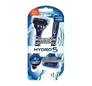 WILKINSON HYDRO 5 ОДНОРАЗОВЫЙ БРИТВЕННЫЙ СТАНОК ДЛЯ МУЖЧИН 3 ШТУКИ