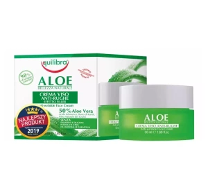 EQUILIBRA ALOE BELLEZA NATURALE КРЕМ ПРОТИ ЗМОРШОК ДЛЯ ОБЛИЧЧЯ АЛОЕ 50МЛ