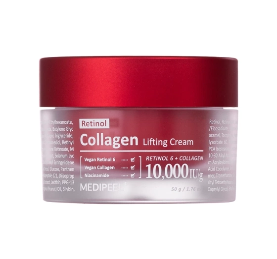 MEDIPEEL Retinol Collagen Lifting Cream крем для ліфтингу обличчя з ретинолом 50 г