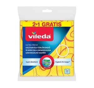Vileda Ultra Fresh универсальная салфетка с ионами серебра 3 шт