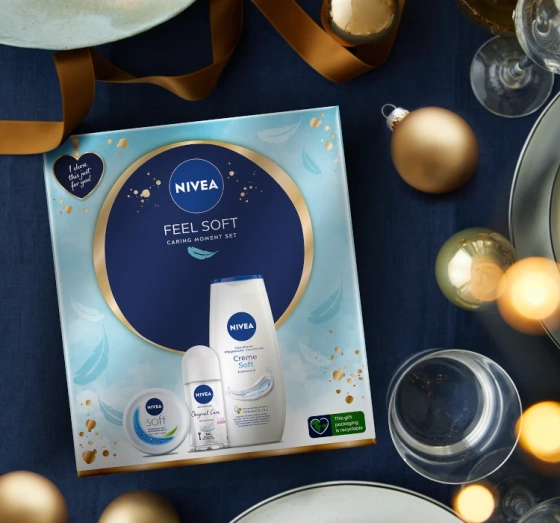 NIVEA FEEL SOFT НАБІР КОСМЕТИКИ ДЛЯ ЖІНОК