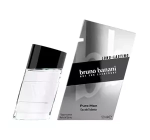 BRUNO BANANI PURE MAN ТУАЛЕТНАЯ ВОДА-СПРЕЙ 50ML