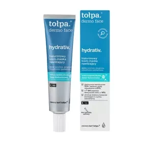 TOŁPA DERMO FACE HYDRATIV ЗВОЛОЖУВАЛЬНА КРЕМ-МАСКА ГІАЛУРОНОВА 40МЛ