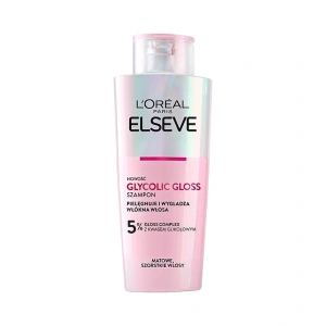 LOREAL ELSEVE GLYCOLIC GLOSS ШАМПУНЬ ДЛЯ МАТОВОГО ТА ЖОРСТКОГО ВОЛОССЯ 200 МЛ