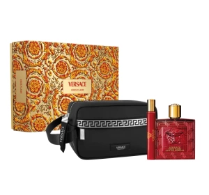 VERSACE EROS FLAME ПАРФУМОВАНА ВОДА 100МЛ + 10МЛ + КОСМЕТИЧКА